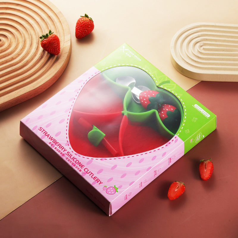 Kleinkind Teller mit Saugnapf für stressfreies Essen 10