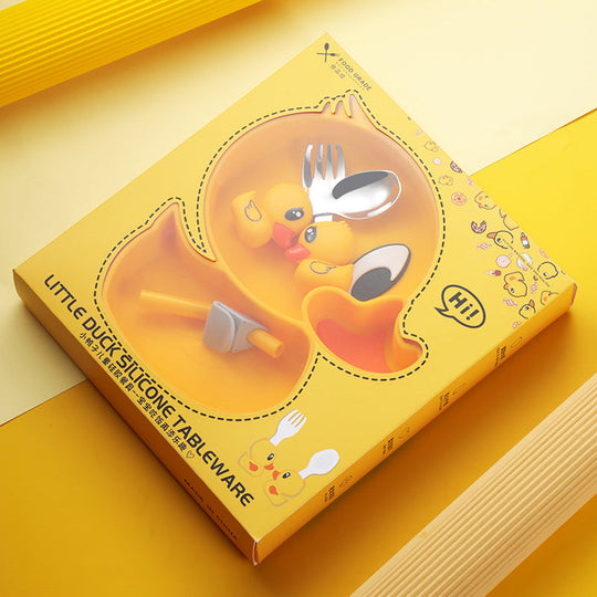 Kleinkind Teller mit Saugnapf für stressfreies Essen 8