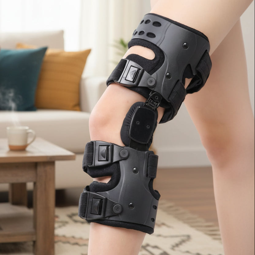 Kniebandage Sport Mit Klettverschluss – Verstellbare Kniestütze Für Männer Und Frauen 0