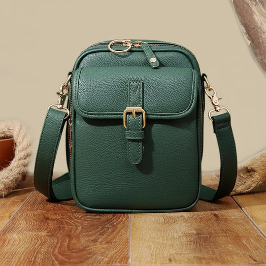 Kompakte Diebstahlschutztasche mit verstellbarem Riemen 7