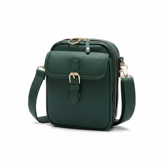 Kompakte Diebstahlschutztasche mit verstellbarem Riemen 9