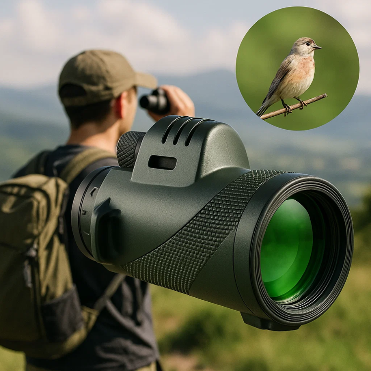 Kompaktes 600x Ultra-Zoom-Monokular für Outdoor-Abenteuer 0