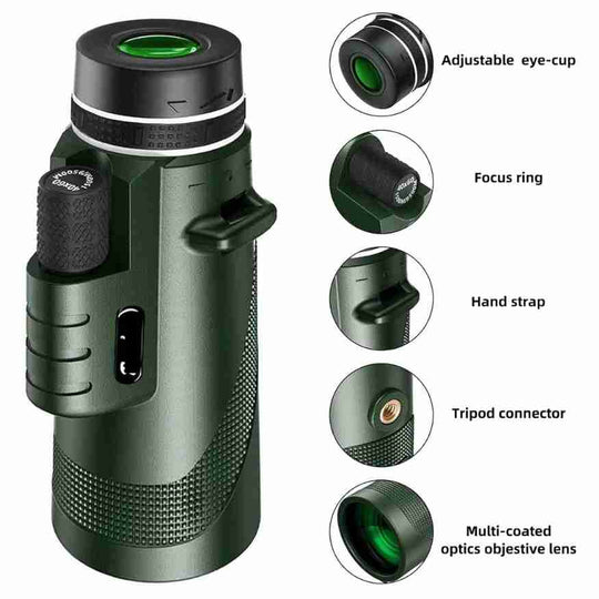 Kompaktes 600x Ultra-Zoom-Monokular für Outdoor-Abenteuer 6