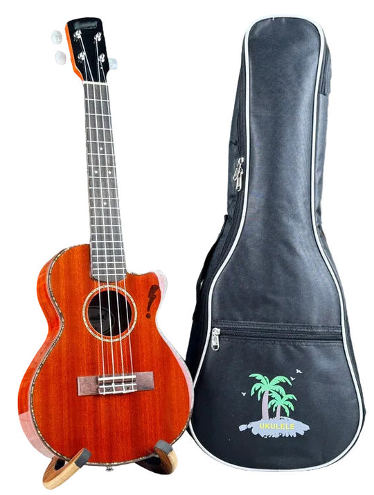 Konzert-Ukulele für Damen und Herren Professionell gestaltet 0