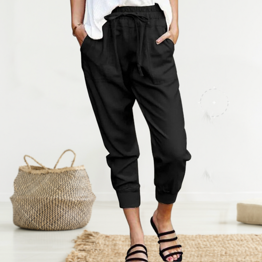 Variant image for Herren Leinenhose Lässig Stilvoll Bequemer Schnitt Hochwertiges Material-15