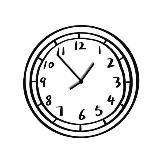 Kreative Cartoon-Wanduhr für verspielte Akzente 4