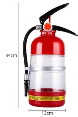 Kreativer Getränkespender im Feuerlöscher-Design 4