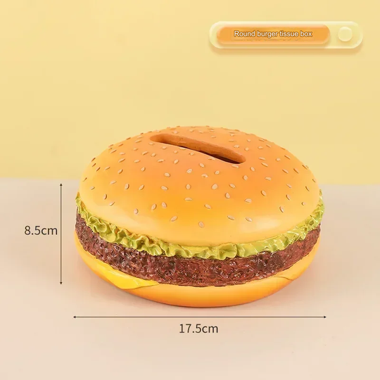 Kreativer Taschentuchhalter im Hamburger Design 0