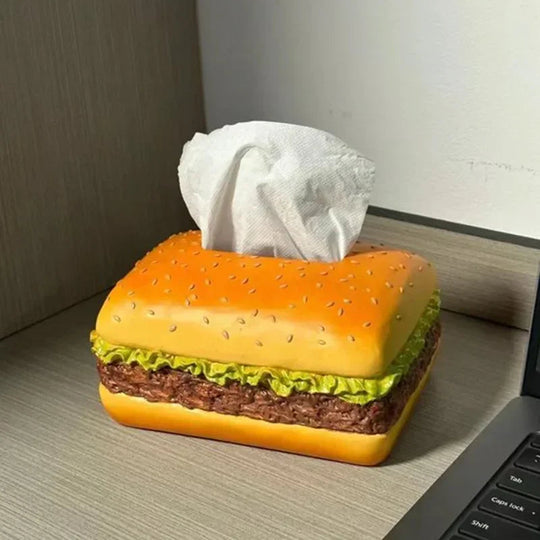 Kreativer Taschentuchhalter im Hamburger Design 2