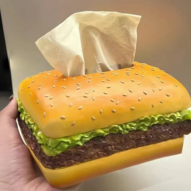 Kreativer Taschentuchhalter im Hamburger Design 3