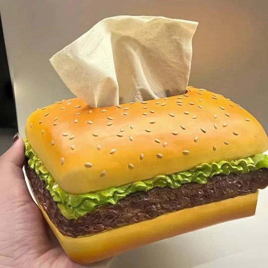 Kreativer Taschentuchhalter im Hamburger Design 3