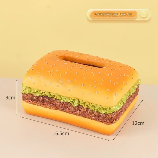 Kreativer Taschentuchhalter im Hamburger Design 5