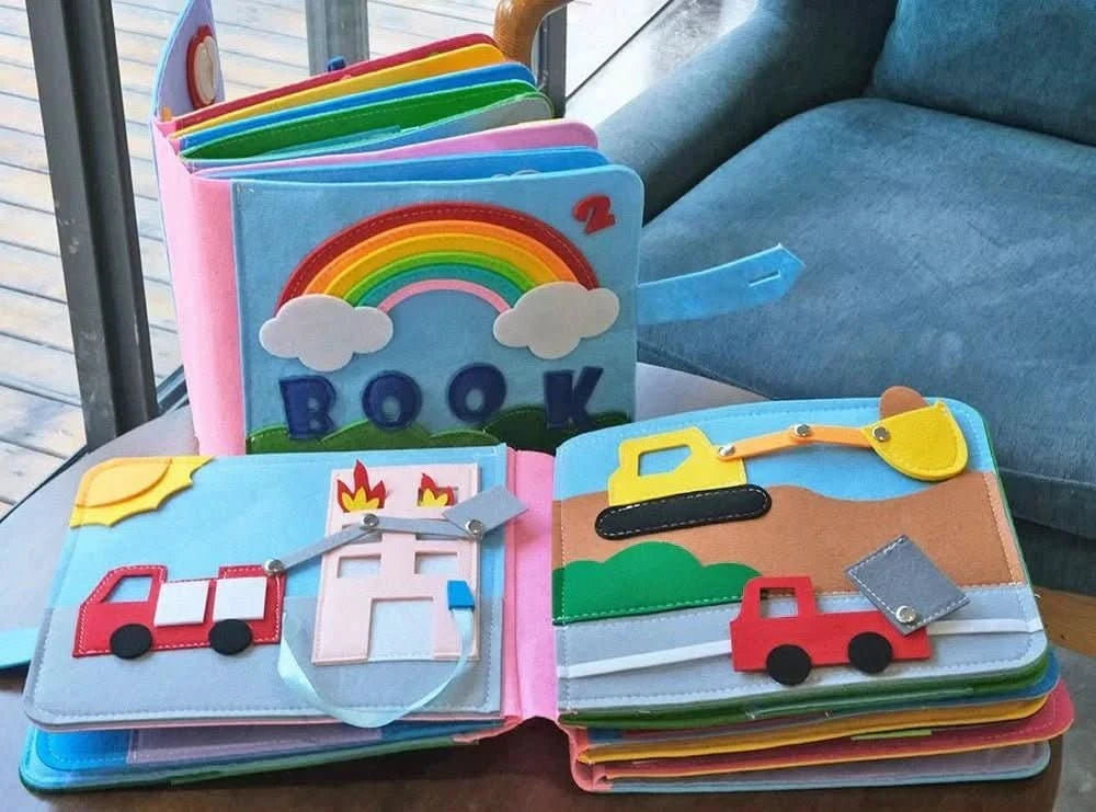 Kreatives Montessori-Entdeckungsbuch für Kinder 4