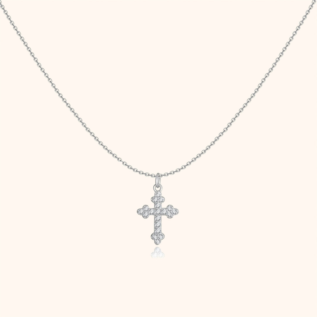 Kreuz-Halskette für Damen Stilvoll 3