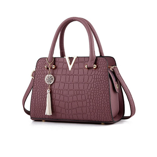 Krokodilledertasche
