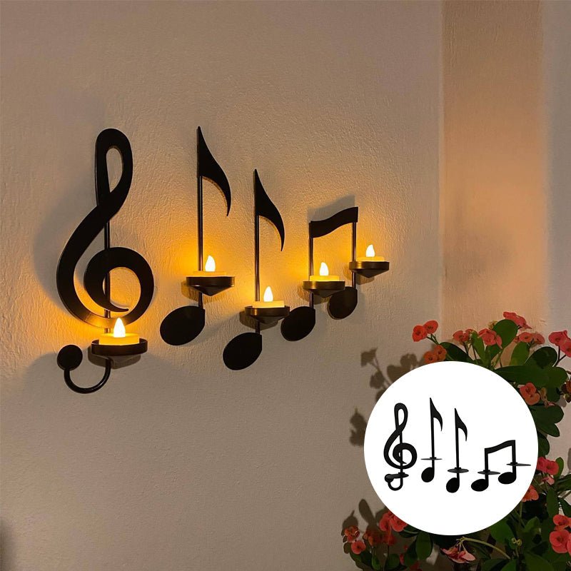 Kronleuchter mit Musiknoten für stilvolle Akzente 3