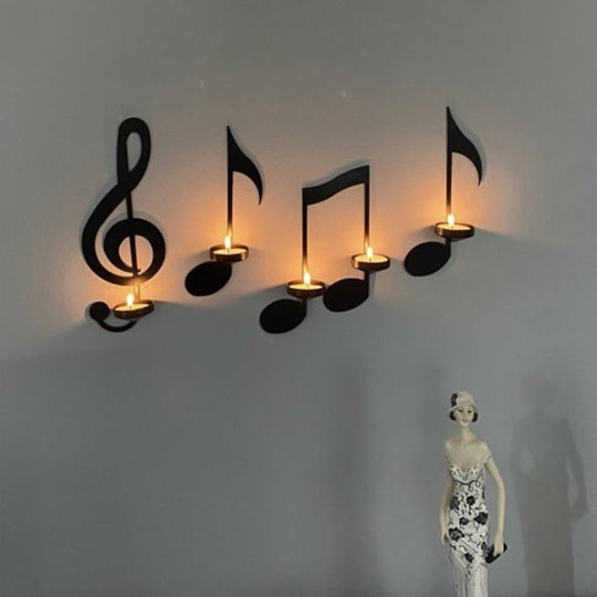 Kronleuchter mit Musiknoten für stilvolle Akzente 6