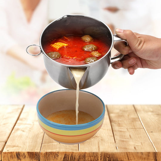 Küchen Fettabscheider Sieb Praktisch für Öl- und Wassertrennung 1