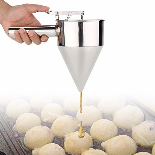 Küchen Teigspender-Trichter Praktisches Design für Backen und Kochen 0