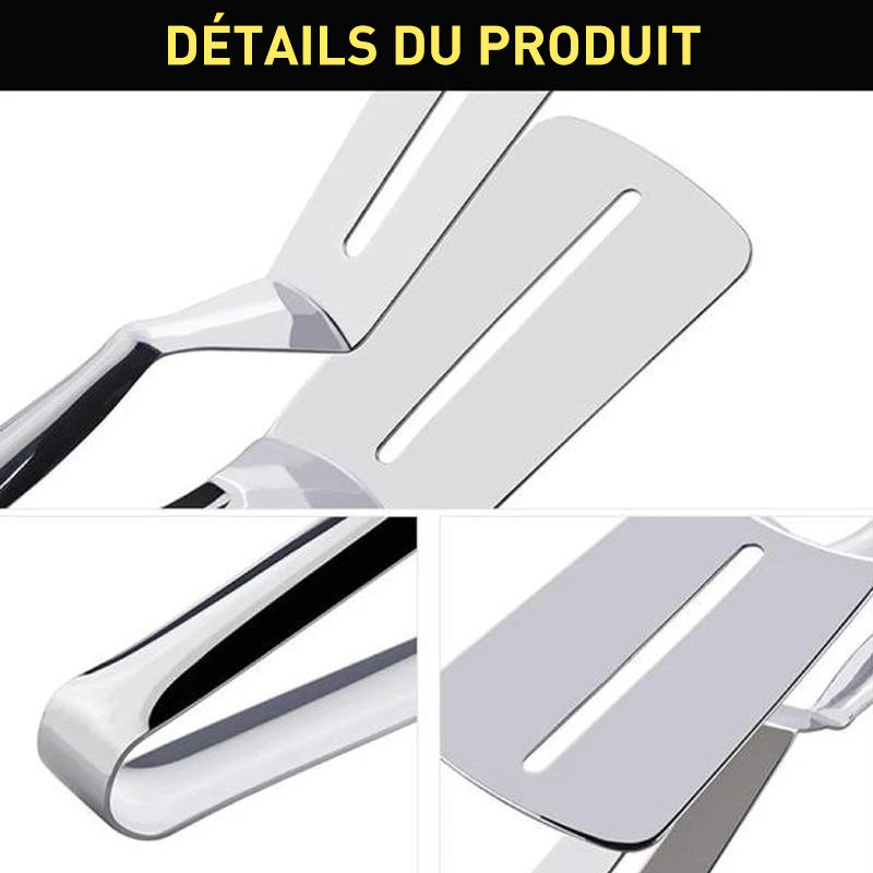 Küchenclip Doppelseitig Edelstahl 6