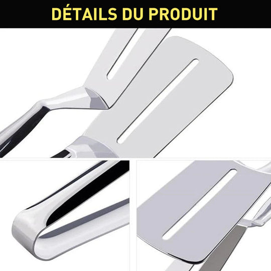 Küchenclip Doppelseitig Edelstahl 6