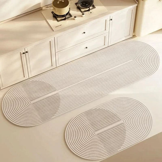 Küchenmatte Rutschfest Modernes Design Komfortabel 4