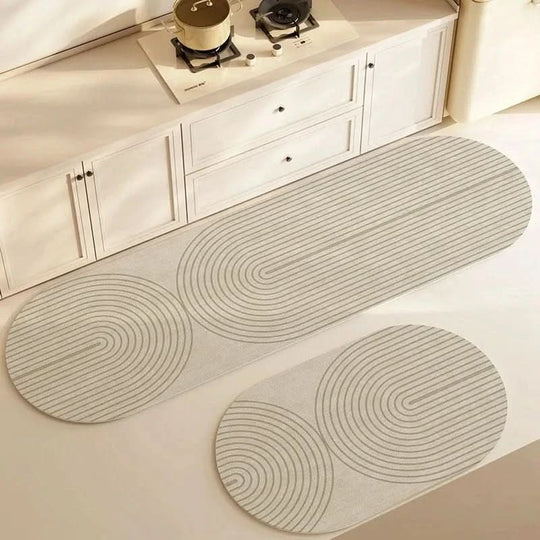 Küchenmatte Rutschfest Modernes Design Komfortabel 5