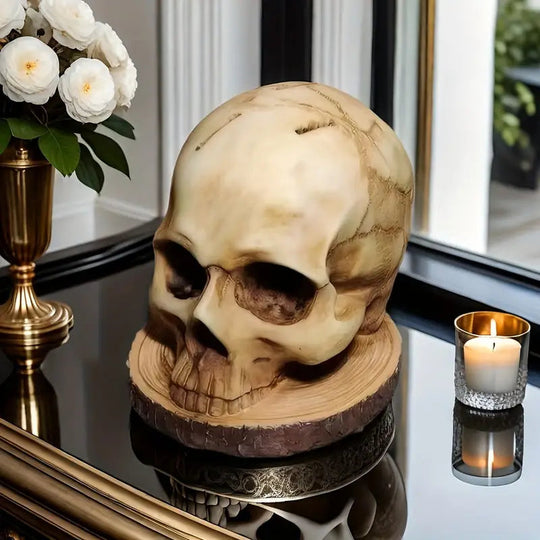 Küchenmesserhalter Totenkopf für kreative Köche 1