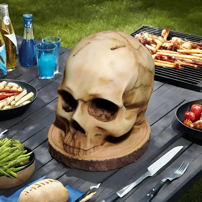 Küchenmesserhalter Totenkopf für kreative Köche 6