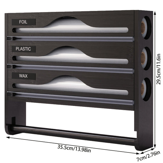 Küchenorganisator mit 3-teiligem Folienspender 7