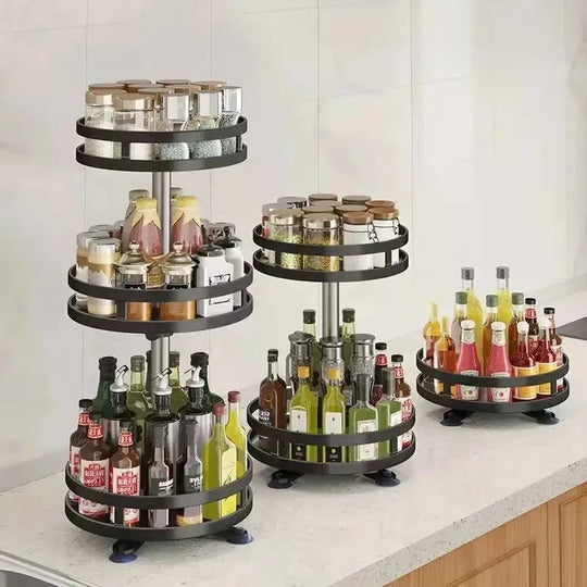 Küchenregal Drehbar 360 Grad Organizer 0