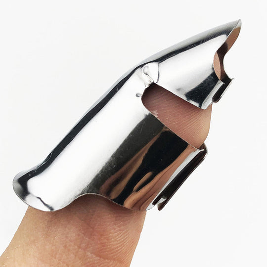 Küchenwerkzeug Fingerschutz Metall Anpassbar 7