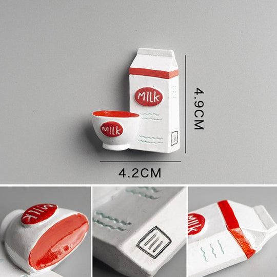 Kühlschrankmagnet Set mit Cartoon-Motiven 11