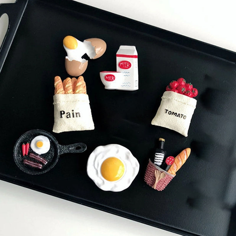 Kühlschrankmagnet Set mit Cartoon-Motiven 3