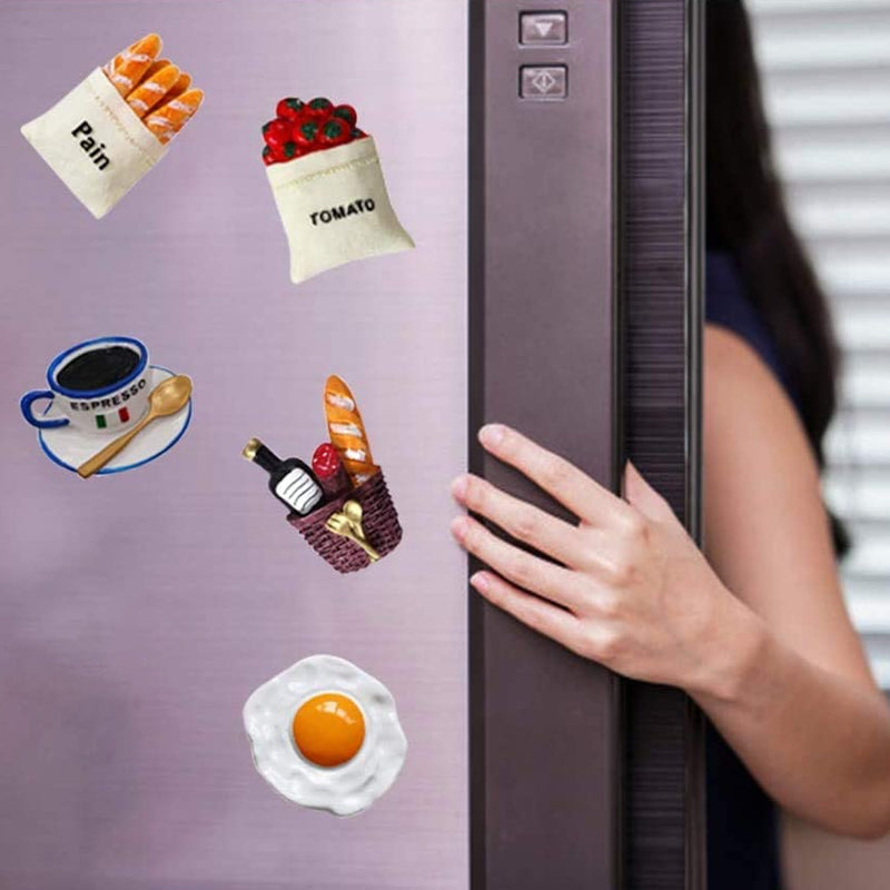 Kühlschrankmagnet Set mit Cartoon-Motiven 7