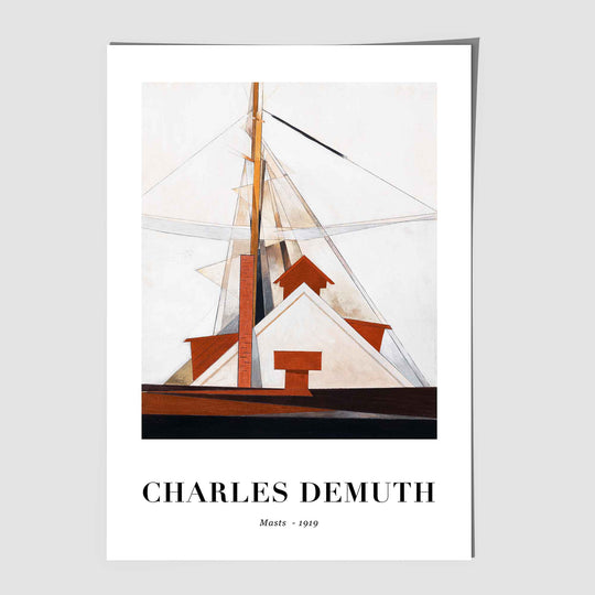 Kunstdruck Charles Demuth - Masten Kunst Bilder Kaufen 0