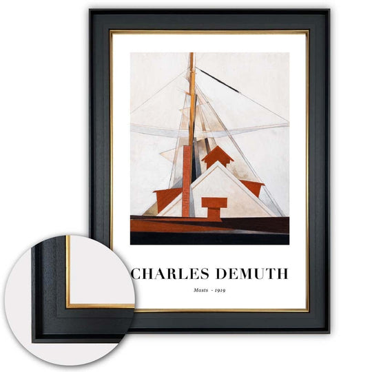 Kunstdruck Charles Demuth - Masten Kunst Bilder Kaufen 3