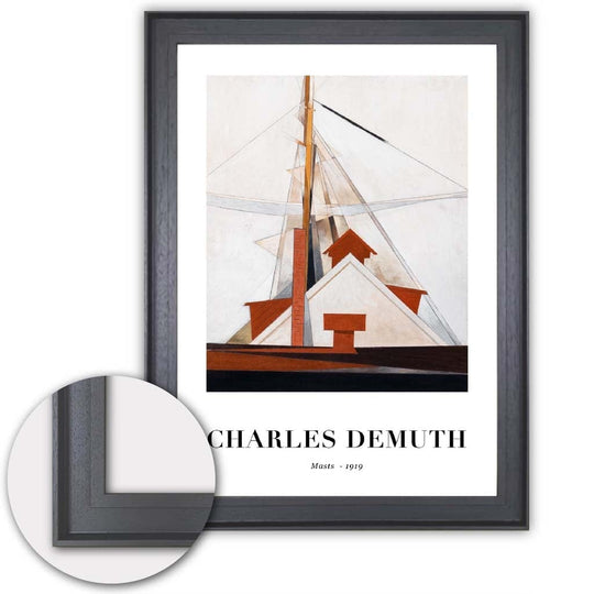 Kunstdruck Charles Demuth - Masten Kunst Bilder Kaufen 4