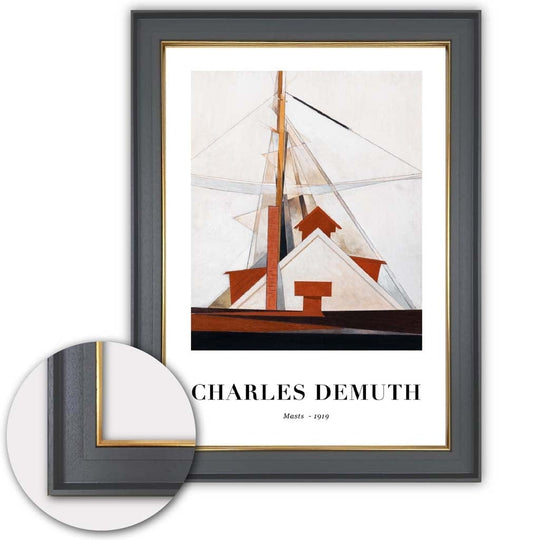 Kunstdruck Charles Demuth - Masten Kunst Bilder Kaufen 6