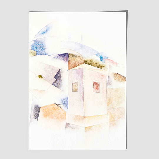 Kunstdruck Charles Demuth – Bermuda Nr. 4 0