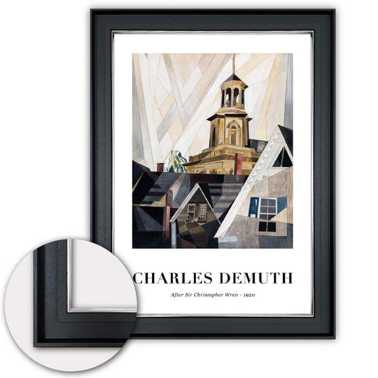 Kunstdruck Charles Demuth im Stil von Christopher Wren – Kunstwerk für Zuhause 2