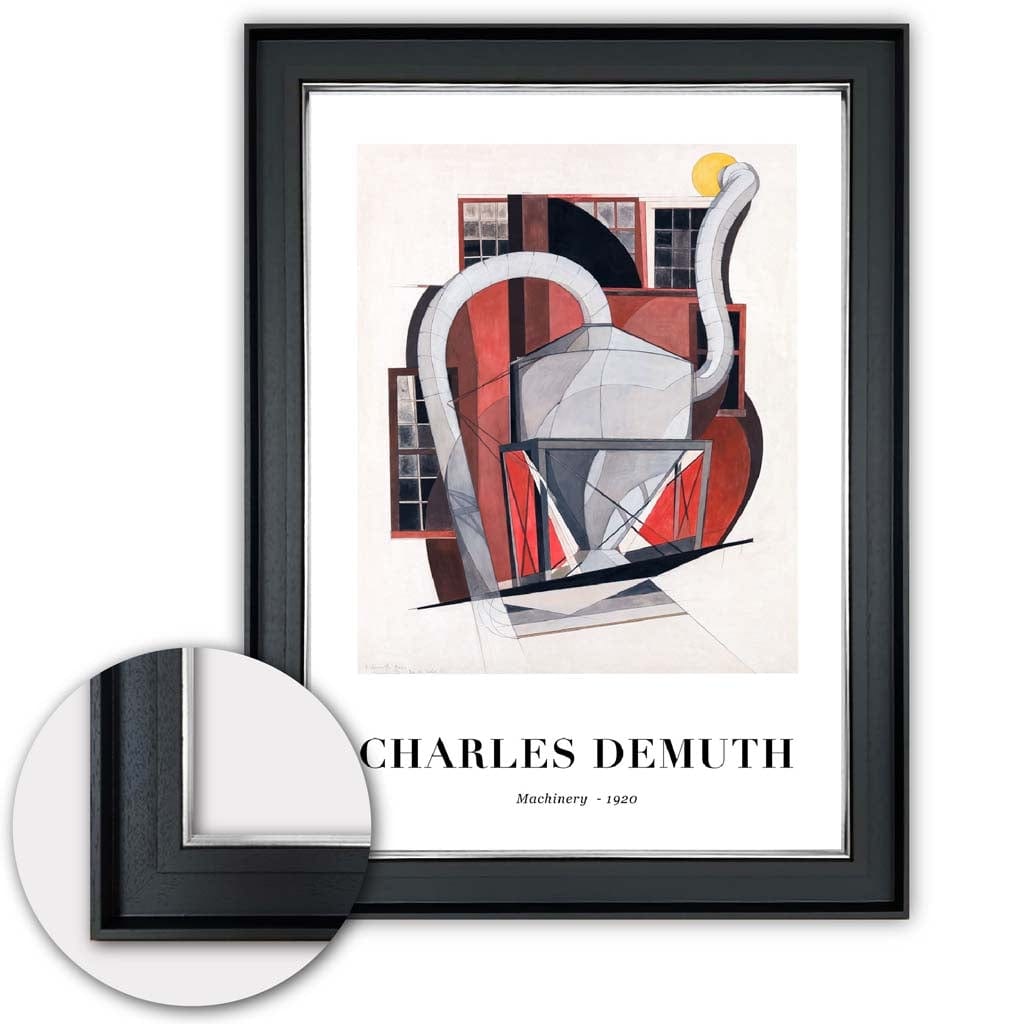 Kunstdruck Maschinen von Charles Demuth – Vintage Kunstbilder für Zuhause 2