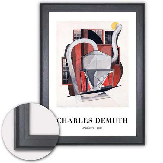 Kunstdruck Maschinen von Charles Demuth – Vintage Kunstbilder für Zuhause 4