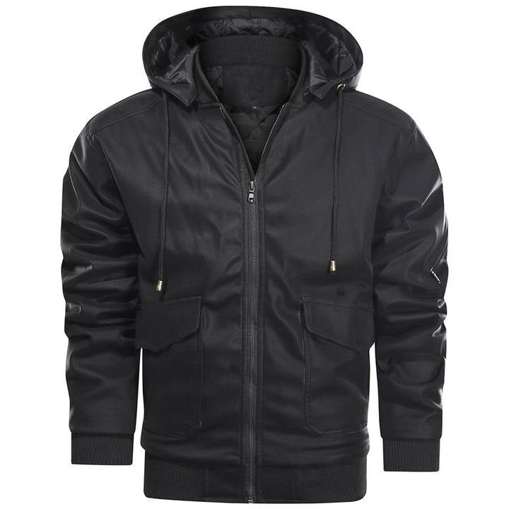 Kunstlederjacke