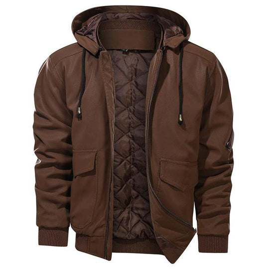 Kunstlederjacke