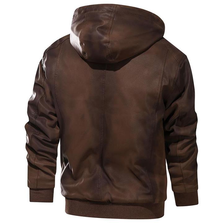 Kunstlederjacke