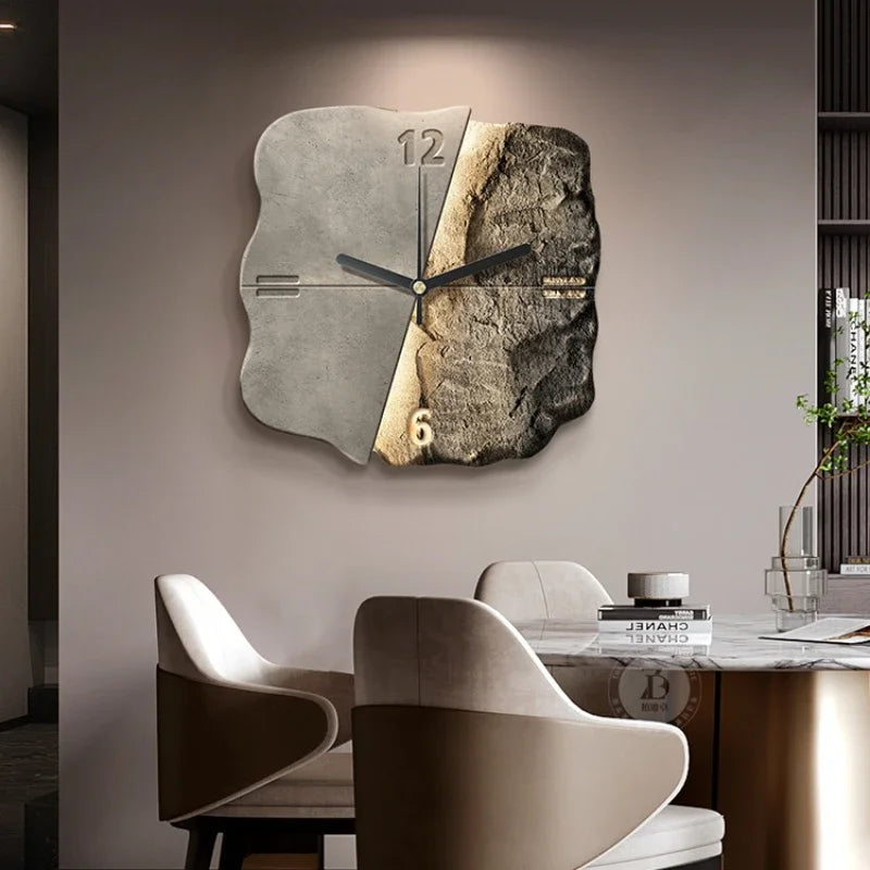 Künstlerische Wanddekorationsuhr für modernes Interieur 1
