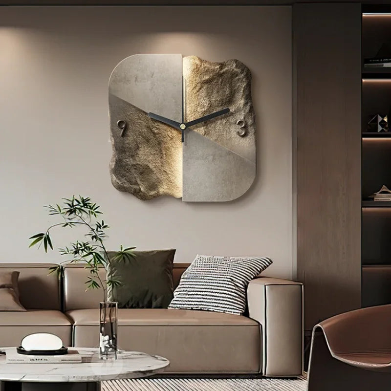 Künstlerische Wanddekorationsuhr für modernes Interieur 2