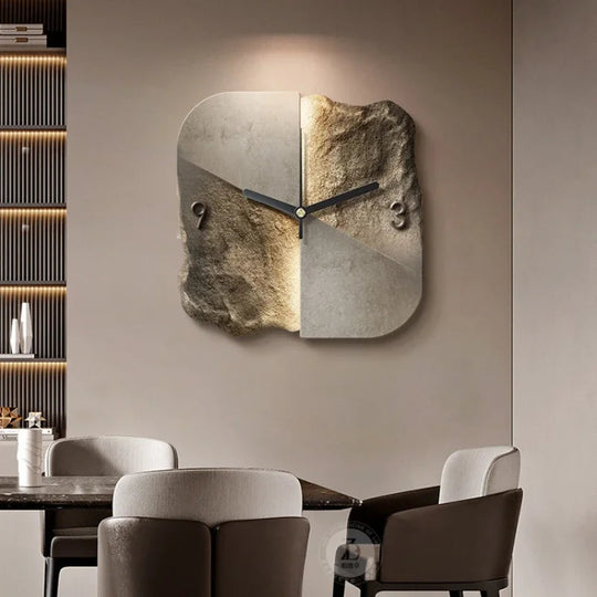 Künstlerische Wanddekorationsuhr für modernes Interieur 3