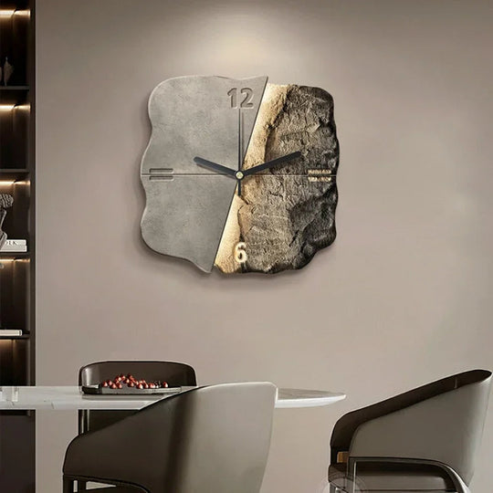 Künstlerische Wanddekorationsuhr für modernes Interieur 4